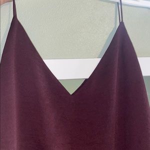 Purple loose blouse ! Great for date nights